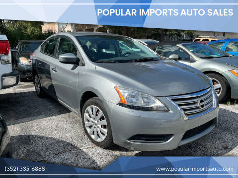 2014 Nissan Sentra for sale at Popular Imports Auto Sales in Gainesville FL