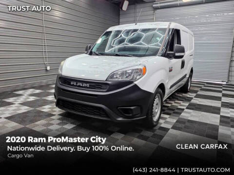 2020 RAM ProMaster City