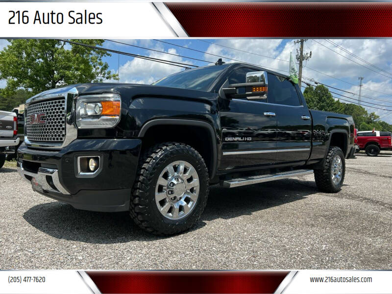 2016 GMC Sierra 2500HD for sale at 216 Auto Sales in Mc Calla AL