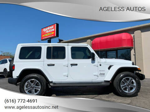 2022 Jeep Wrangler Unlimited for sale at Ageless Autos in Zeeland MI