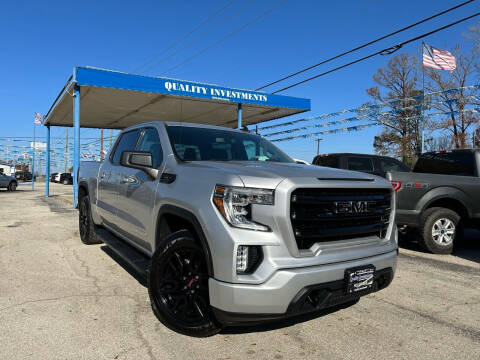 2020 GMC Sierra 1500 for sale at Quality Investments in Tyler TX