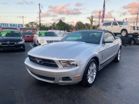 2012 Ford Mustang for sale at KD's Auto Sales in Pompano Beach FL