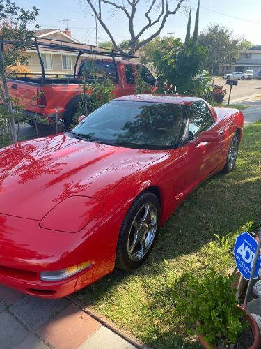 Red 2000 Chevrolet Corvette Base 2dr Coupe 21