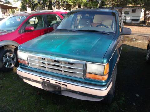1992 Ford Explorer for sale at Sun Auto RV and Marine Sales, Inc. in Shelton WA