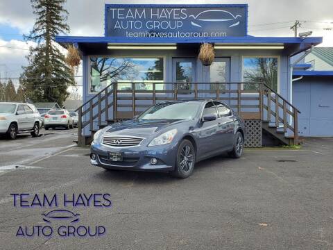 2012 Infiniti G37 Sedan for sale at Team Hayes Auto Group in Eugene OR