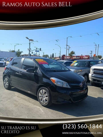 2013 Toyota Yaris for sale at Ramos Auto Sales in Bell CA