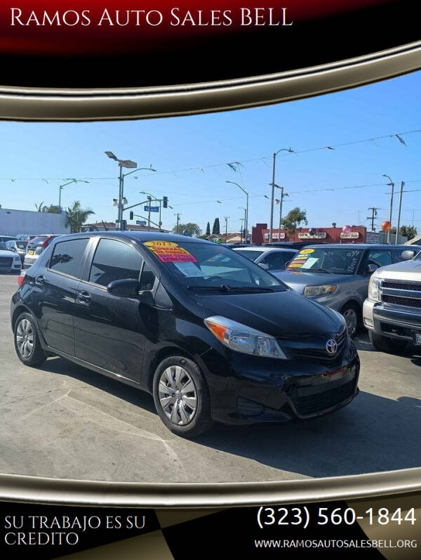 2013 Toyota Yaris for sale at Ramos Auto Sales in Bell CA