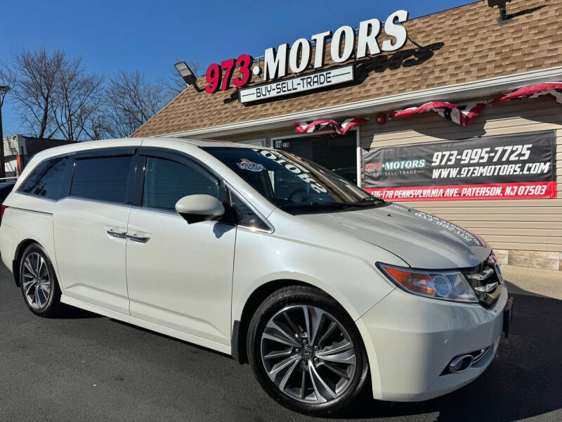 2015 Honda Odyssey for sale at 973 MOTORS in Paterson NJ