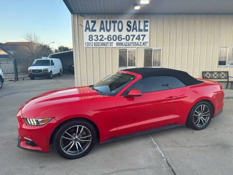2017 Ford Mustang for sale at AZ Auto Sale in Houston TX