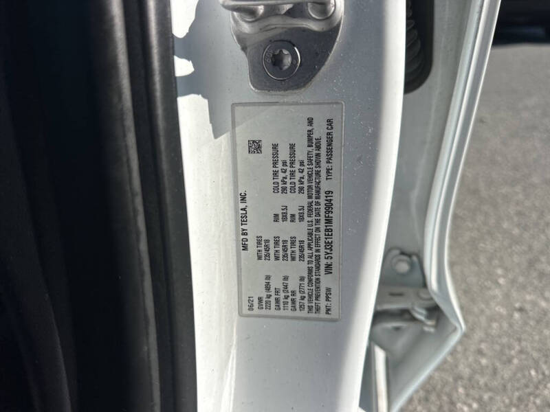 2021 Tesla Model 3 Long Range