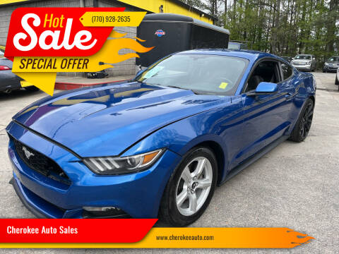 2017 Ford Mustang for sale at Cherokee Auto Sales in Acworth GA