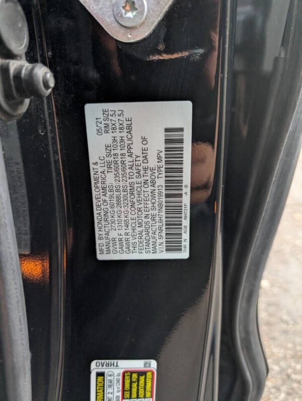 2022 Honda Odyssey EX-L