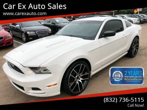 2013 Ford Mustang for sale at Car Ex Auto Sales in Houston TX