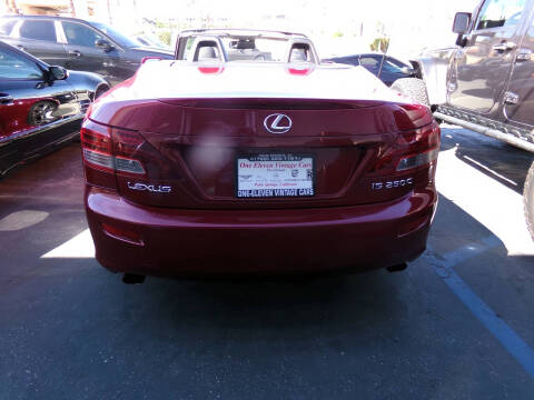 2010 Lexus IS 250C