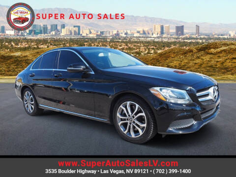 2017 Mercedes-Benz C-Class for sale at Super Auto Sales in Las Vegas NV