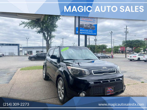 2016 Kia Soul for sale at Magic Auto Sales in Dallas TX