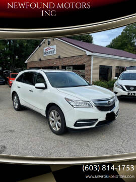 2016 Acura MDX for sale at NEWFOUND MOTORS INC in Seabrook NH