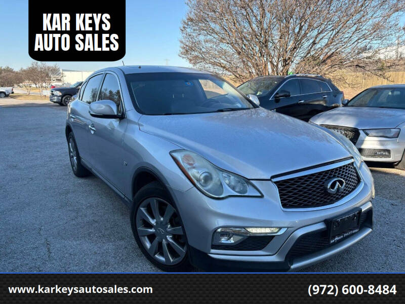 2017 Infiniti QX50 for sale at KAR KEYS AUTO SALES in Hurst TX