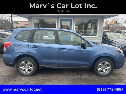 2018 Subaru Forester for sale at Marv`s Car Lot Inc. in Zeeland MI