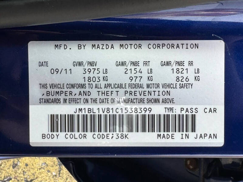 2012 Mazda MAZDA3 i Touring