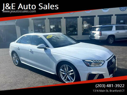 2020 Audi A4 for sale at J&E Auto Sales in Branford CT