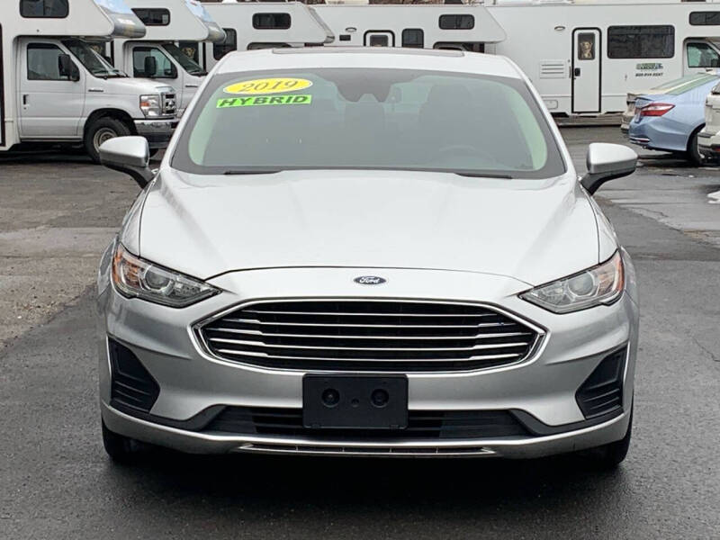 Used 2019 Ford Fusion Hybrid SE with VIN 3FA6P0LU5KR141501 for sale in Worcester, MA