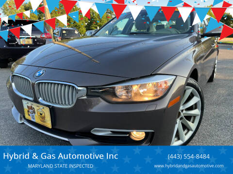 2013 BMW 3 Series for sale at Hybrid & Gas Automotive Inc in Aberdeen MD