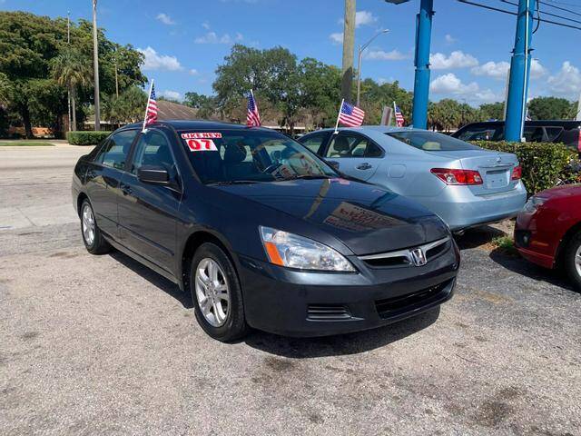 2007 Honda Accord for sale at AUTO PROVIDER in Fort Lauderdale FL