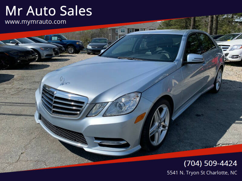 2013 Mercedes-Benz E-Class for sale at Mr Auto Sales in Charlotte NC