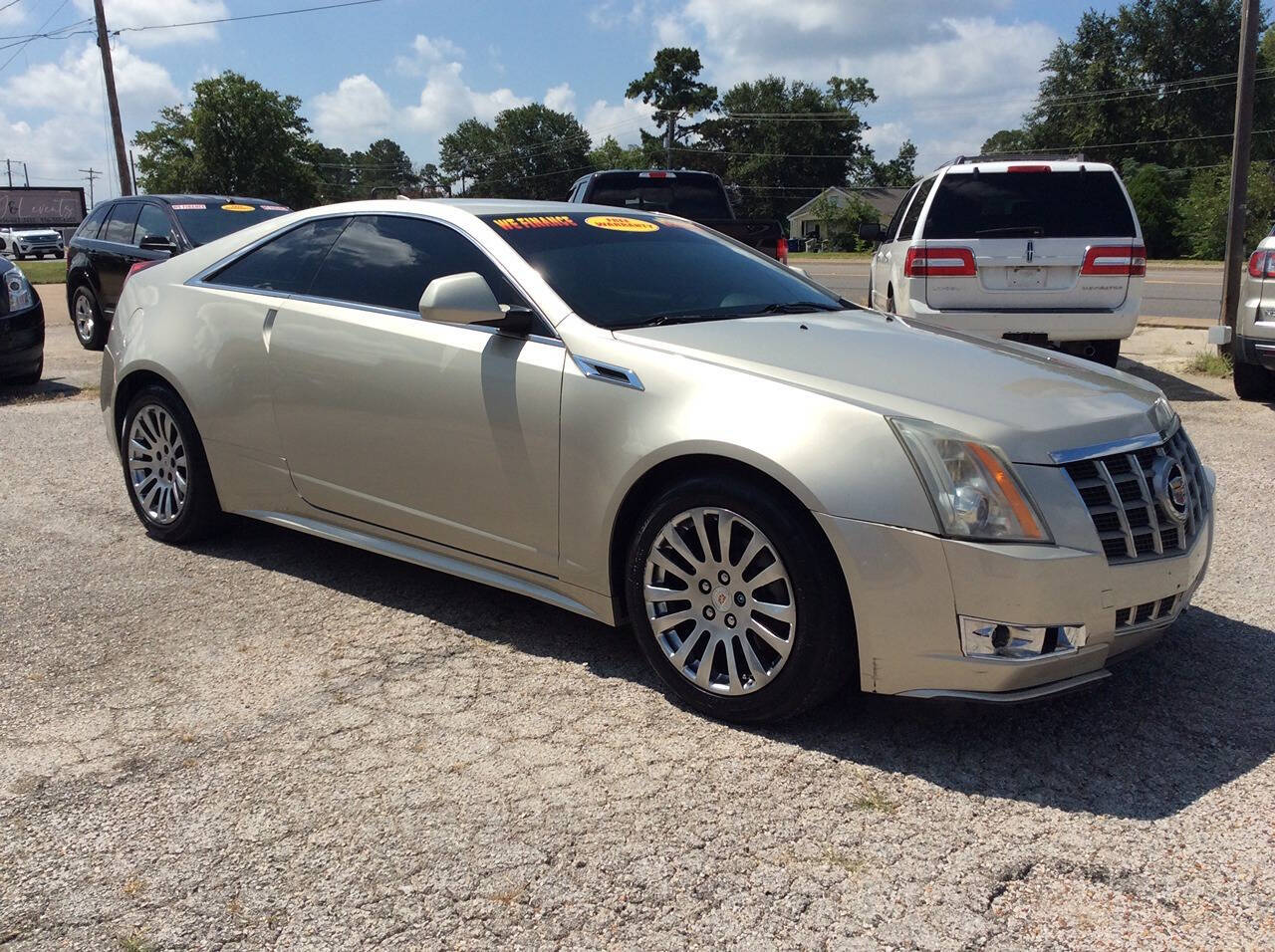 2013 Cadillac CTS for sale at SPRINGTIME MOTORS in Huntsville, TX