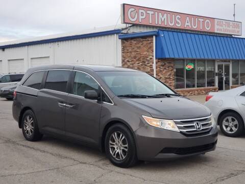 2012 Honda Odyssey for sale at Optimus Auto in Omaha NE