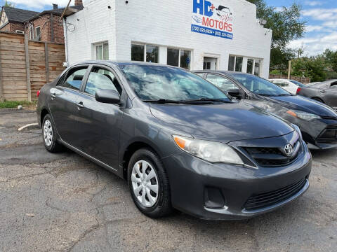 2011 Toyota Corolla for sale at HD Plus Motors in Denver CO