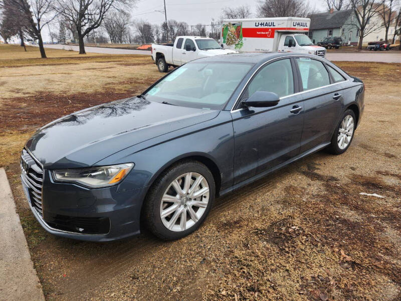 Used 2016 Audi A6 Premium Plus with VIN WAUGFAFC9GN096533 for sale in Madison, SD