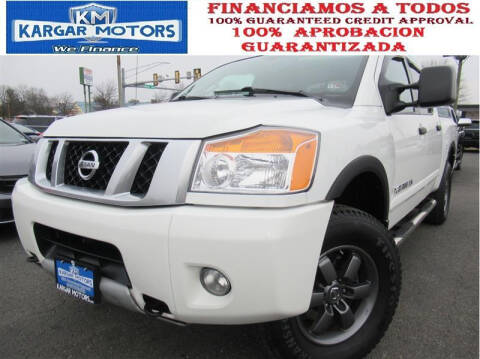 2014 Nissan Titan for sale at Kargar Motors of Manassas in Manassas VA
