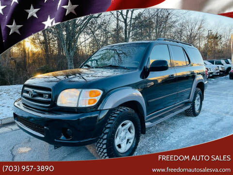 2002 Toyota Sequoia for sale at Freedom Auto Sales in Chantilly VA