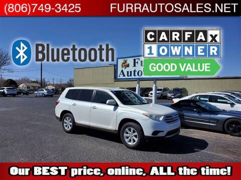 2013 Toyota Highlander for sale at FURR AUTO SALES in Lubbock TX