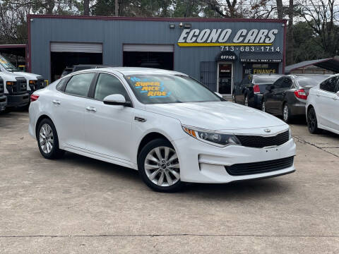 2016 Kia Optima for sale at Econo Cars in Houston TX