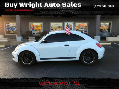 2015 Volkswagen Beetle for sale at Buy Wright Auto Sales in Rogers AR