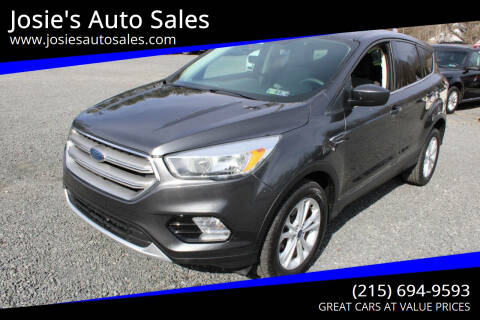 2017 Ford Escape for sale at Josie's Auto Sales in Gilbertsville PA