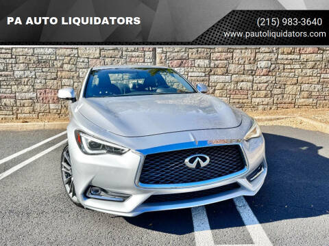 2017 Infiniti Q60 for sale at PA AUTO LIQUIDATORS in Huntingdon Valley PA