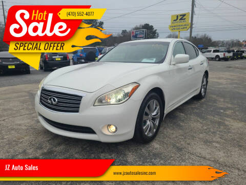 2013 Infiniti M37 for sale at JZ AUTO SALES INC in Marietta GA