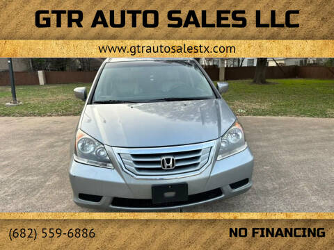 2010 Honda Odyssey for sale at GTR Auto Sales LLC in Haltom City TX