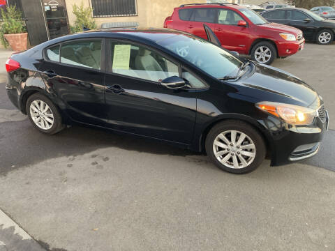 2016 Kia Forte for sale at CONTINENTAL AUTO EXCHANGE in Lemoore CA