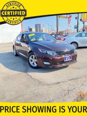 2015 Kia Optima for sale at AutoBank in Chicago IL