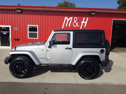 2012 Jeep Wrangler for sale at M & H Auto & Truck Sales Inc. in Marion IN