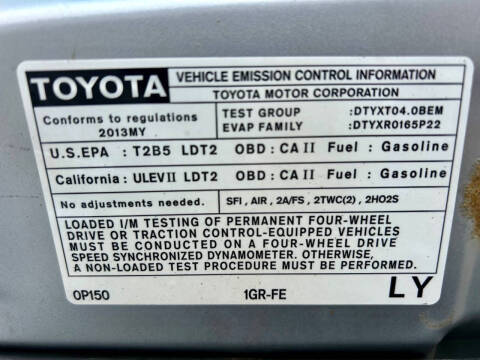 2013 Toyota Tacoma V6