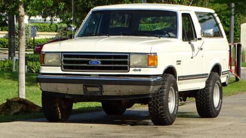 1990 Ford Bronco for sale at Premier Luxury Cars in Oakland Park FL