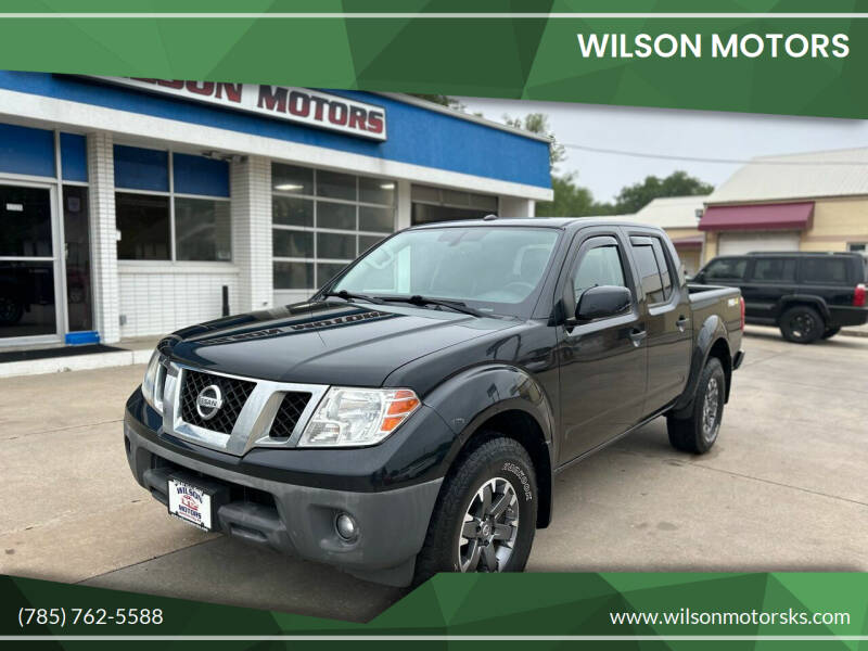 2018 Nissan Frontier for sale at Wilson Motors in Junction City KS