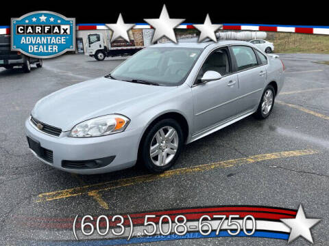 2011 Chevrolet Impala for sale at J & E AUTOMALL in Pelham NH