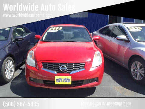 2009 Nissan Altima for sale at Worldwide Auto Sales in Fall River MA